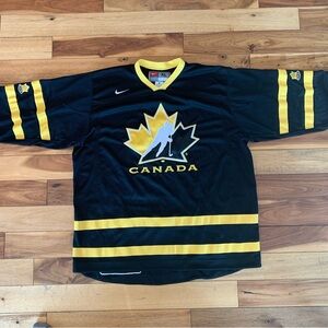 Team Canada Nike 2013 IIHF Livestrong Yellow Jersey